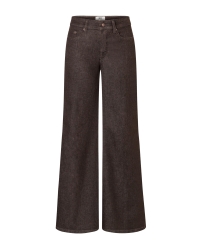 Mac dames WIDE FLARE 262 D799 brown rinsed