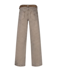 Red Button Colette & belt washed twill color L33