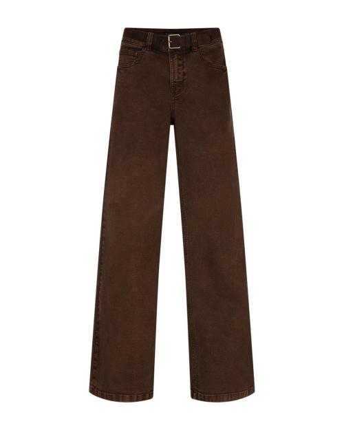 Red Button Colette & belt washed twill color L33