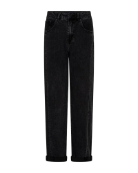 Red Button Caitlina side patch black denim