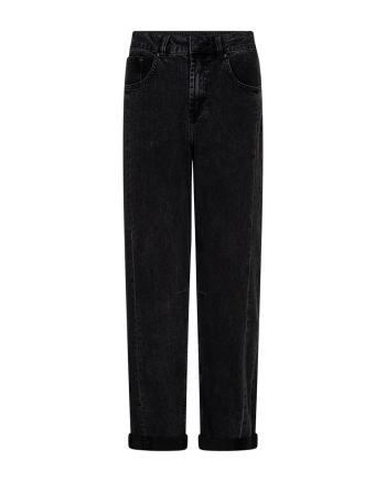 Red Button Caitlina side patch black denim
