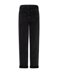 Red Button Caitlina side patch black denim