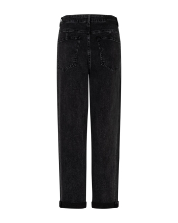 Red Button Caitlina side patch black denim