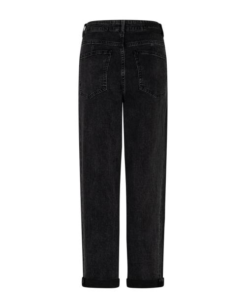 Red Button Caitlina side patch black denim