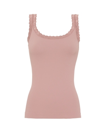 Tim&Simonsen Rib top 261 Rosa antico