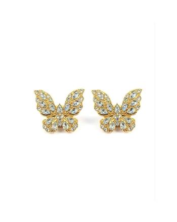 Tim&Simonsen Button cover butterfly Gold