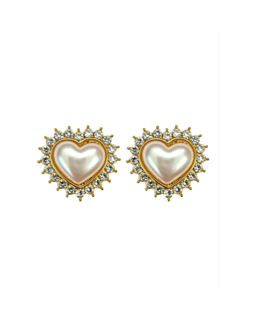 Tim&Simonsen Button Cover Heart White Gold