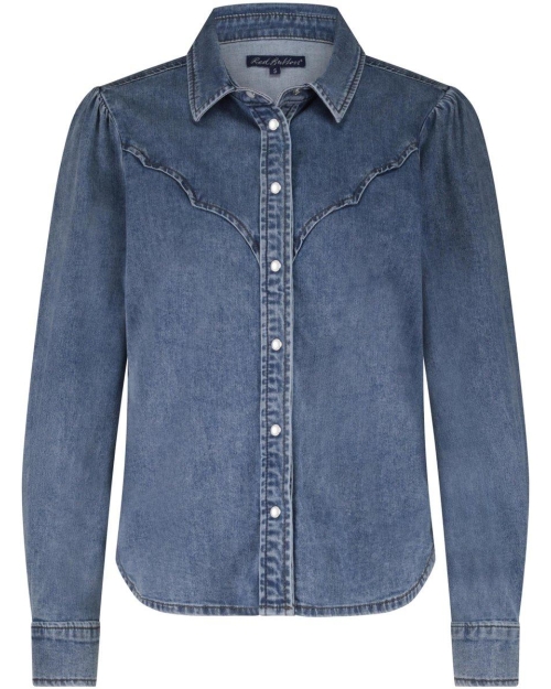 Red Button De Victoria Blouse 