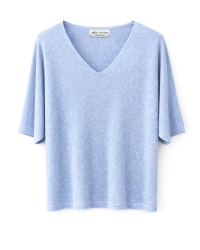 Atelier du Paris Everyday sparkle top  5461 Baby Blue