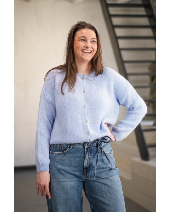 Atelier du paris Vest Blue Clair
