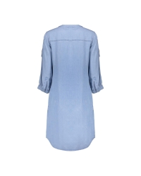 Geisha dress Bleached denim