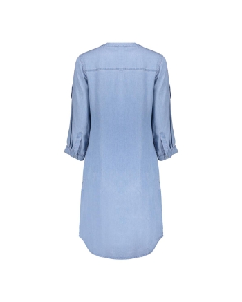 Geisha dress Bleached denim