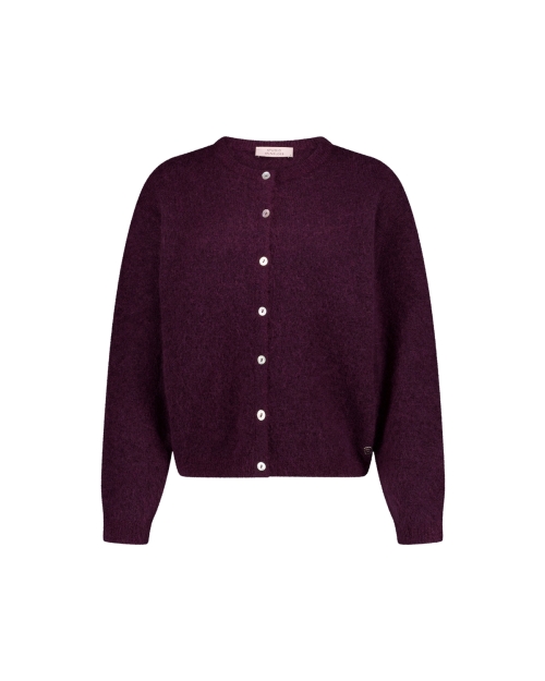 Studio Anneloes Bibi cardigan 4800 aubergine