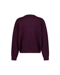 Studio Anneloes Bibi cardigan 4800 aubergine