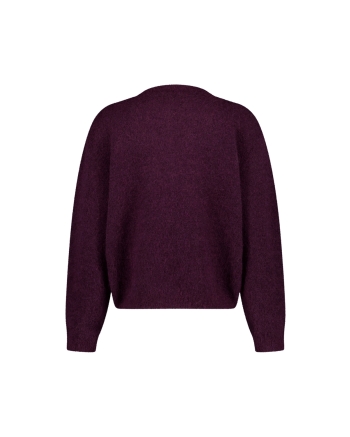 Studio Anneloes Bibi cardigan 4800 aubergine