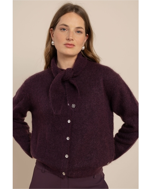Studio Anneloes Sophia scarf 4800 aubergine