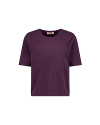 Studio Anneloes Felica pullover 4800 aubergine