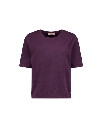 Studio Anneloes Felica pullover 4800 aubergine