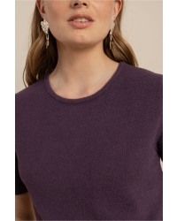 Studio Anneloes Felica pullover 4800 aubergine