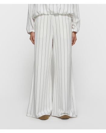 10 Days wide jogger pinstripe 1002 ecru
