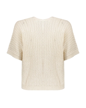 Geisha Vest bad sleeve 10 off-white