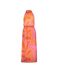 Geisha Dress halter 445 fuchsia/orange