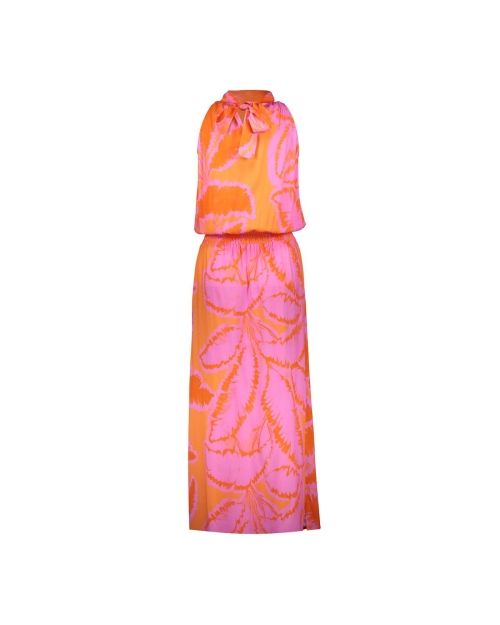 Geisha Dress halter 445 fuchsia/orange
