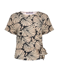Geisha top 999 black/brown