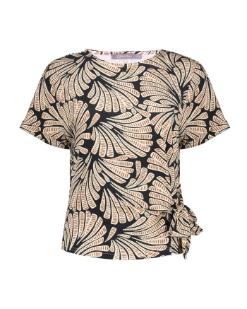 Geisha top 999 black/brown