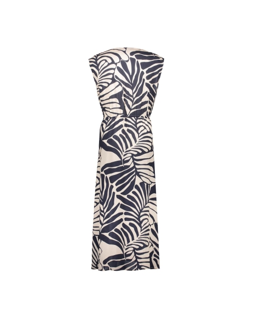 Geisha dress 625 deep blue/off white