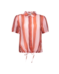 Geisha blouse 451 raspberry/coral red