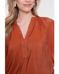Geisha Top bat sleeve 202 ginger