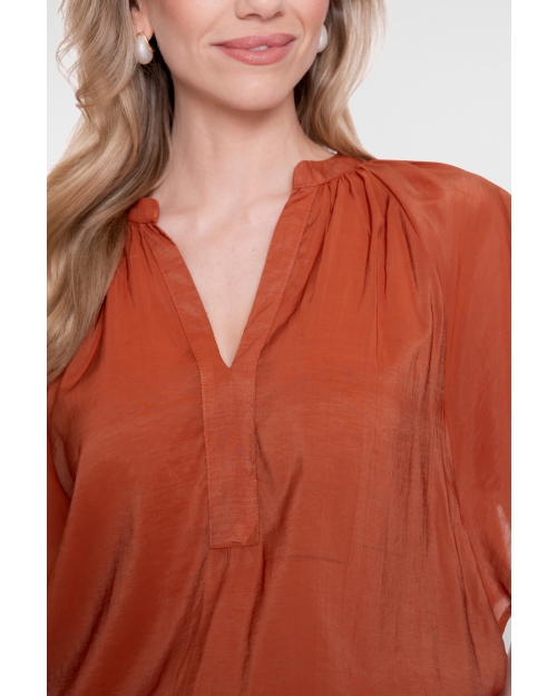 Geisha Top bat sleeve 202 ginger