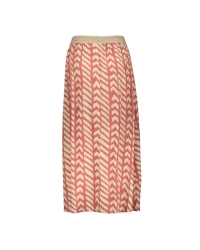 Geisha skirt 220 coral red/sand