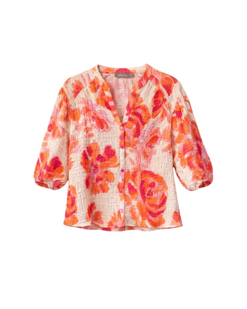 Geisha blouse 250 orange/pink/sand