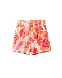 Geisha short 250 orange/pink/sand