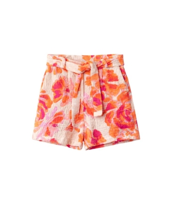 Geisha short 250 orange/pink/sand