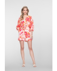 Geisha short 250 orange/pink/sand