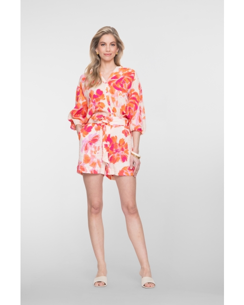 Geisha short 250 orange/pink/sand