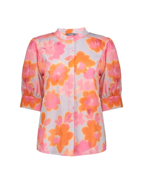 Geisha blouse 250 orange/pink