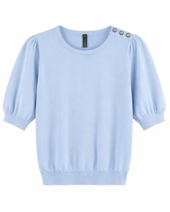 Ned Dhalia 1/2 SS Licht blauw