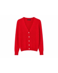 Elected  Vest knit Red