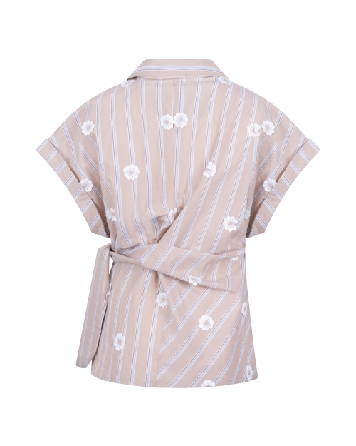 NUKUS Aneta Top Stripe 9 sand