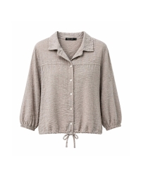 Pink Lady Jacket Short Sleeve Taupe