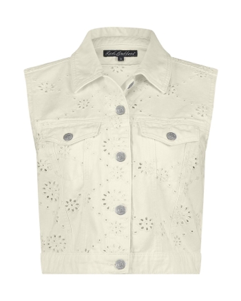 Red Button Joekie CRP broderie