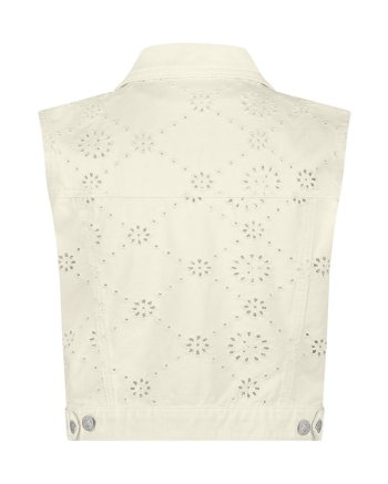 Red Button Joekie CRP broderie