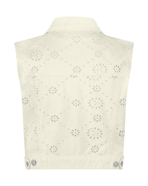 Red Button Joekie CRP broderie