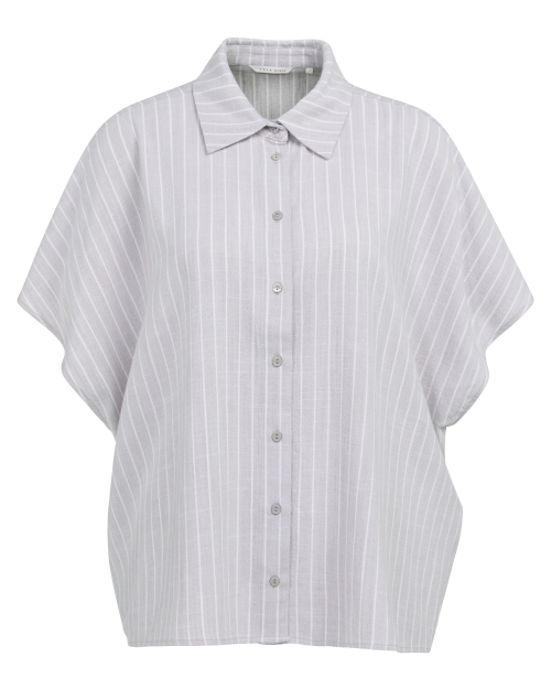 Yaya Gestreepte blouse met korte mo 441091