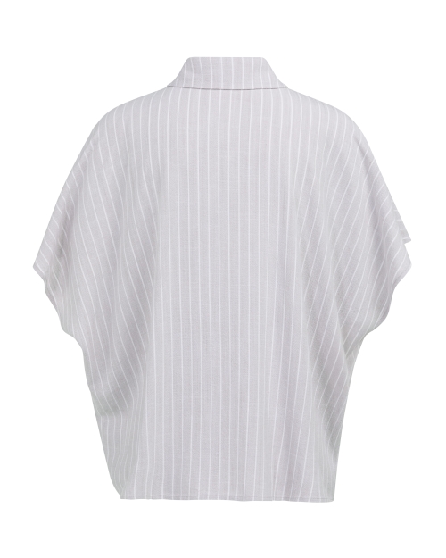 Yaya Gestreepte blouse met korte mo 441091