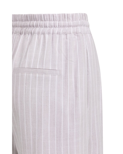 Yaya Gestreepte short met elastisch 441091